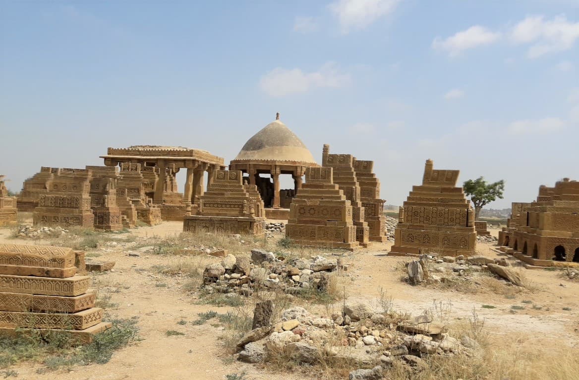 Chaukhandi Tombs in Sindh, Pakistan